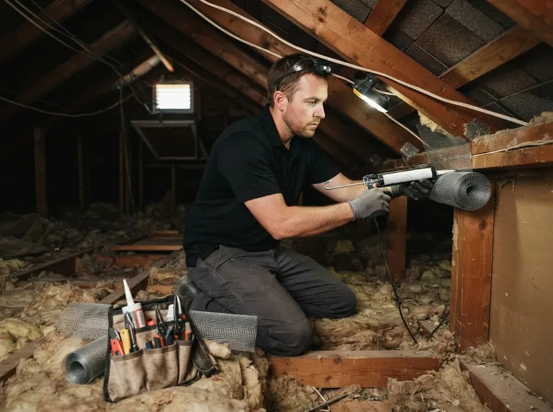 Attic and Crawlspace Rodent Exclusion in San Diego, CA