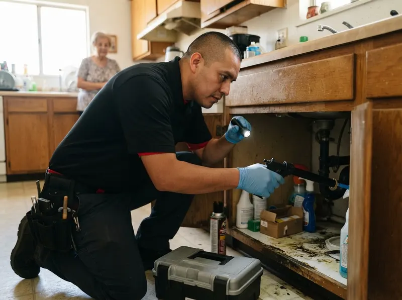 Cockroach Sanitation and Elimination in San Diego, CA